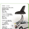 China Antena de GPS del coche del negro FM con la etiqueta engomada de los 0.3M, conector macho de SMA compañía