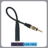 China Varón del cable de extensión de la antena de radio de coche RG174 al color del negro del conector hembra fábrica